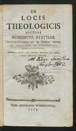 De Locis Theologicis