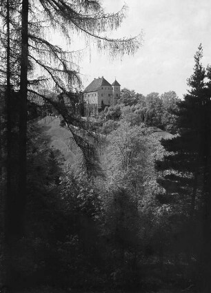 Schloss Siebeneichen : Meißen-Siebeneichen. Schloss. Ansicht von Ostsüdost