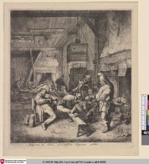 [The Violin-Player seated in the Inn;Le violon assis, Der Violinspieler]
