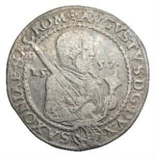 Fundmünze, 1/2 Taler, 1557