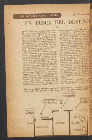 En busca del destino : Un detalle para la pista