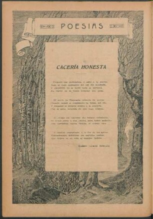 Poesías : Cacería honesta