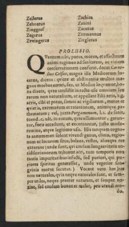 Prolusio.