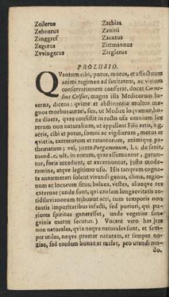 Prolusio.
