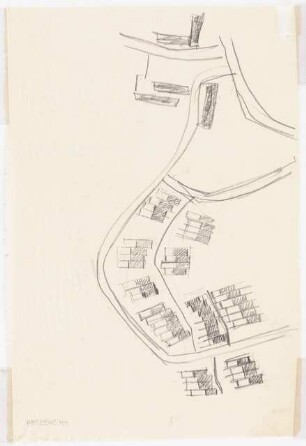 Grünflächen an der Siedlung der Chemischen Werke Hüls (CWH), Marl: Lageplan