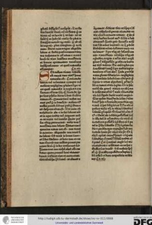 Sed nullum vitium naturale est omnis vero virtus homi (!) naturalis est...