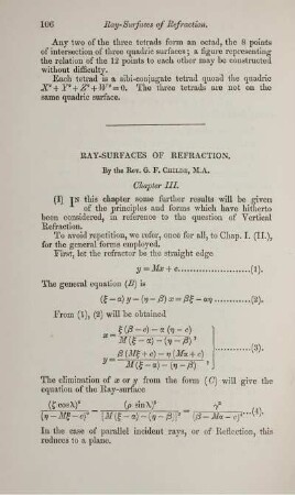 Ray-surfaces of refraction.
