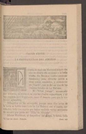 Capítulo CXCIX - La enfermedad del abuelo