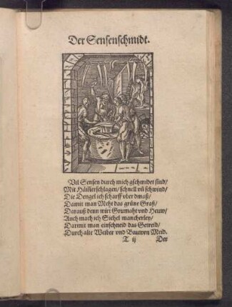Der Sensenschmidt.