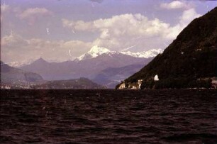 Comer See: Ufer vom Schiff aus