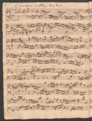 O Lamm Gottes unschuldig; org; A-Dur; BWV 656