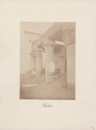 Tempel in Philae in Ägypten