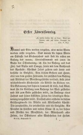 Homiletische Werke. 10, Von Advent bis Pfingsten : Vorträge über die sonntäglichen Pericopen ; (der "Homiletischen Aehrenlese" zweiter Theil)