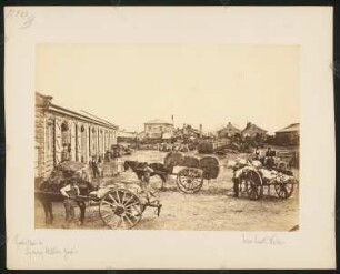 Photographs New South Wales, The Railways of New South Wales: Sydney Station Eisenbahngelände mit Lagerhallen