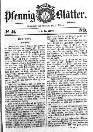 No. 44, 11. u. 12. April