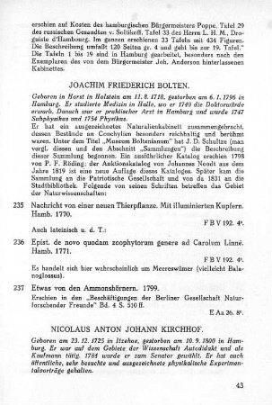 Nicolaus Anton Johann Kirchhof.