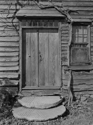 Doorway, The Dominy House - 1710 / East Hampton : East Hampton (New York), Dominy House, Eingangstür des alten Hauses