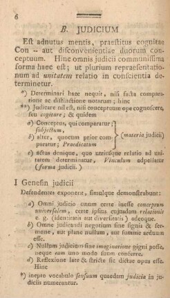 B. Judicium.