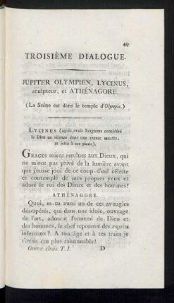Troisième Dialogue