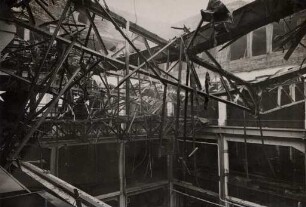 Zerstörungen Zweiter Weltkrieg - Stadtgebiet. Deutsche Waffen- und Munitionsfabrik (DWM) Karlsruhe