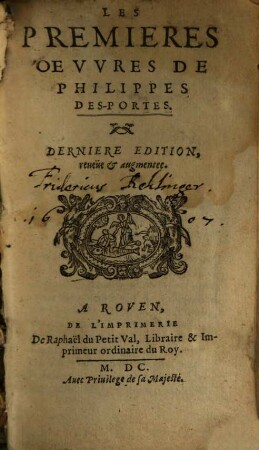 Les premieres oeuvres