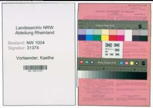Entnazifizierung Kaethe Vorlaender , geb. 19.05.1891 ()