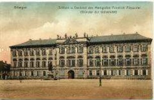 Ansicht des Erlanger Schlosses