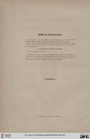 Mode de Publication
