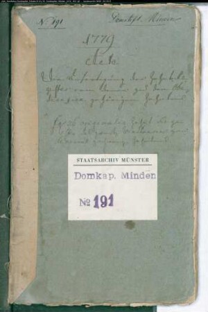 Anfertigung eines Registers über das Zehntkorn der Obödienz Dankersen, Register des Zehnten zu Windheim