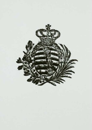 Stempel der Kgl. öffentlichen Bibliothek
