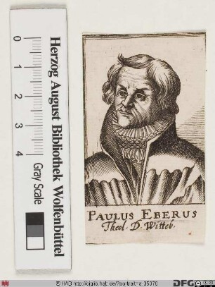 Bildnis Paul Eber