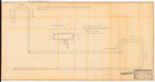Reichsluftfahrtministerium, Berlin: Verbindungsbau: Gesimsplan 1:100
