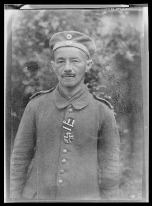 Martin Stein mit dem Eisernen Kreuz II. Klasse