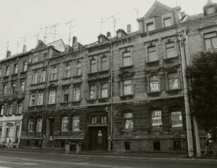 Glauchau, Schlachthofstraße 2/4, Wohnhaus, Straßenansicht