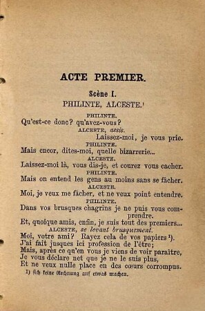 Le misanthrope : comédie en cinq actes et en vers