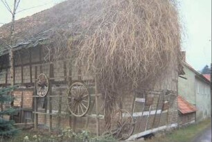 Fachwerkscheune, sanierungsbedürftig