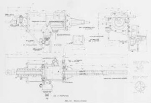 Bremszylinder, Schnitt (Knorr) : Technikgeschichte | Maschinenbau | Verkehrswesen | Eissenbahnwesen | Die Kunze-Knorr-Bremse für Personen- und Güterzüge