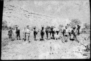 Soldaten mit Dromedaren, 1. Weltkrieg