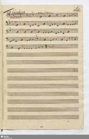 50. Cavatina: O ch'orrore o che silenzio / Guglielmi, P. A.