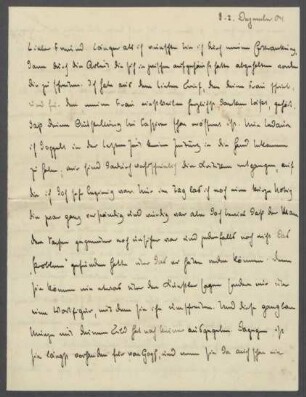 Brief von Hermann Schmitt an Georg Kolbe