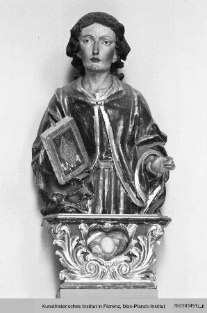 Christus und die zwölf Aposteln : Der Heilige Johannes Evangelista