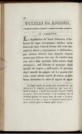 Uccelli Da Logoro.