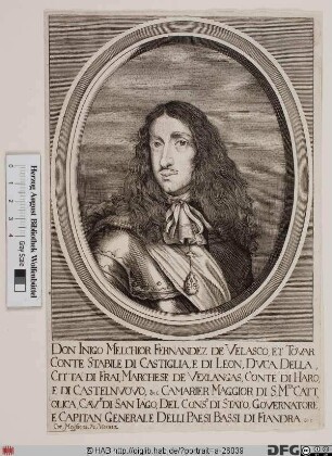 Bildnis Iñigo Melchor Fernández de Velasco, duque de Frías