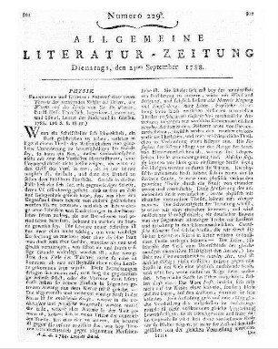 Weber, Josef: Ueber das Feuer : ein Beitrag zu einem Unterrichtsbuche aus der Naturlehre ; mit einer Kupfertafel. - Landshut : Weber, 1788