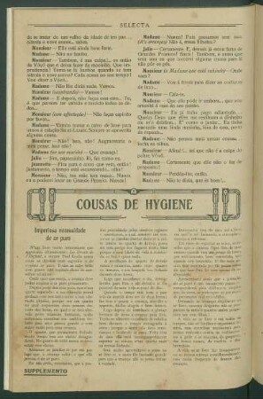 Cousas de hygiene : Imperiosa necessidade de ar puro
