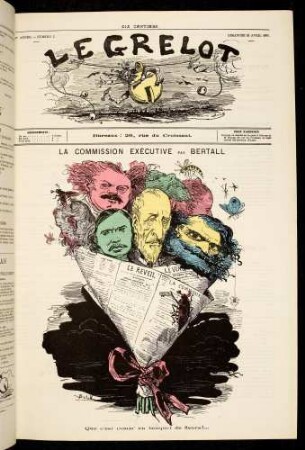La commission exécutive par Bertall