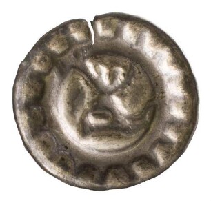 Münze, Hohlpfennig, 1440/1470