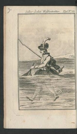 Der ächte Wassertretter. Taf. No. 53.