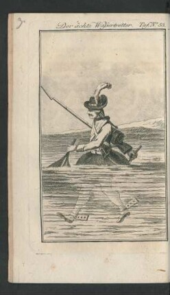 Der ächte Wassertretter. Taf. No. 53.
