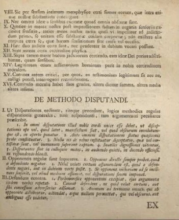 De methodo disputandi.